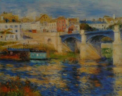 The Bridge at Chatou by Pierre Auguste Renoir